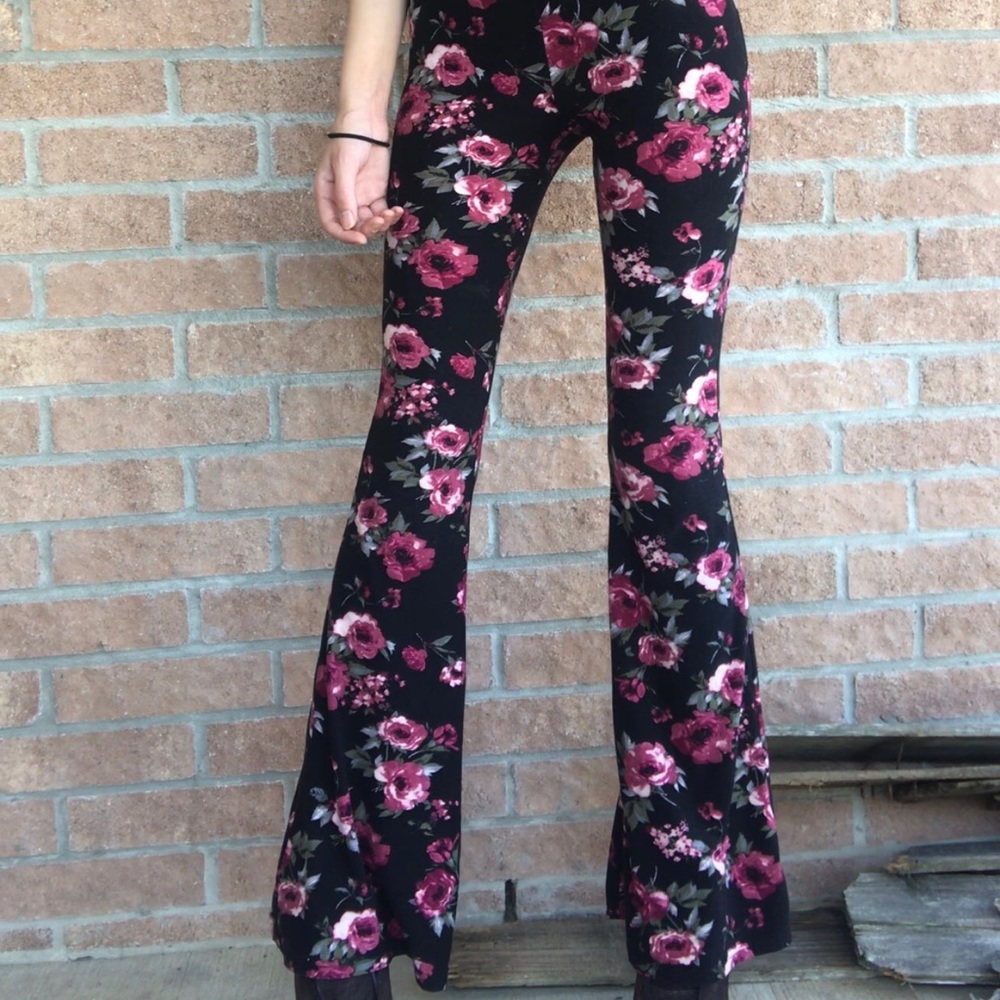 Floral Flare Lounge Pants